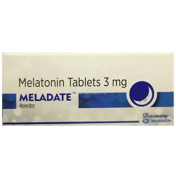 meladate 3mg tablet 10's